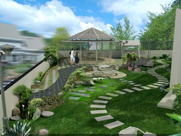 Cảnh quan sân vườn NHN 03