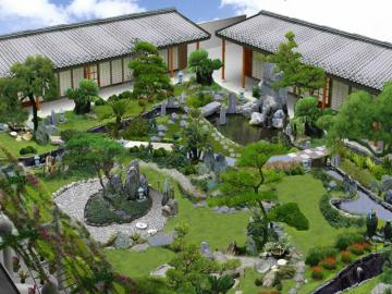 Cảnh quan sân vườn NHN 04